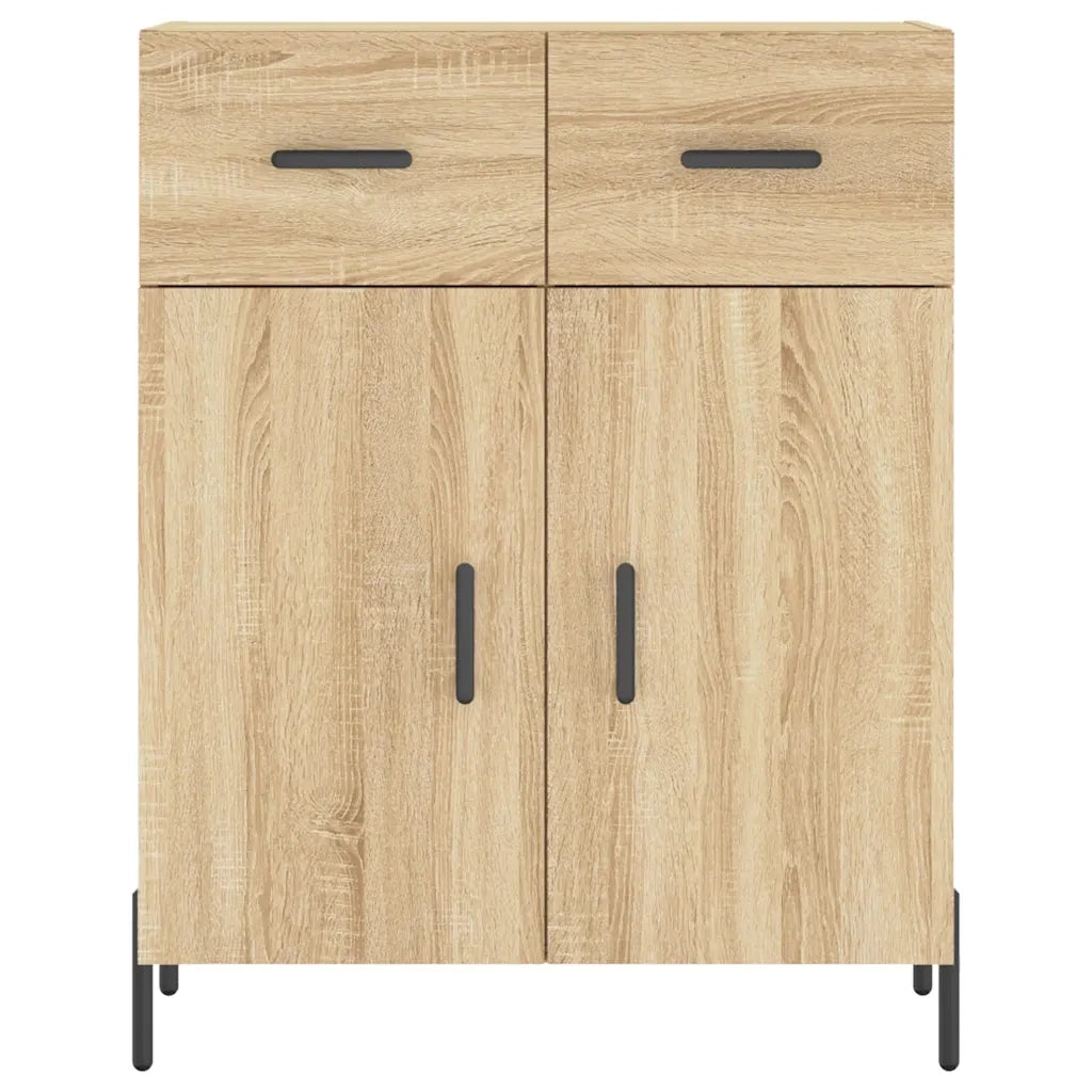 Credenza Rovere Sonoma 69,5x34x180 cm in Legno Multistrato 3200524
