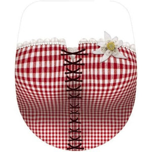 Sanitop-wingenroth, sedile copri-wc, motivo: dirndl con fast fix