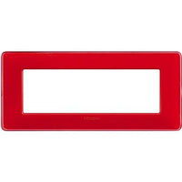 Placca Bticino Matix 6 moduli corallo AM4806CRD