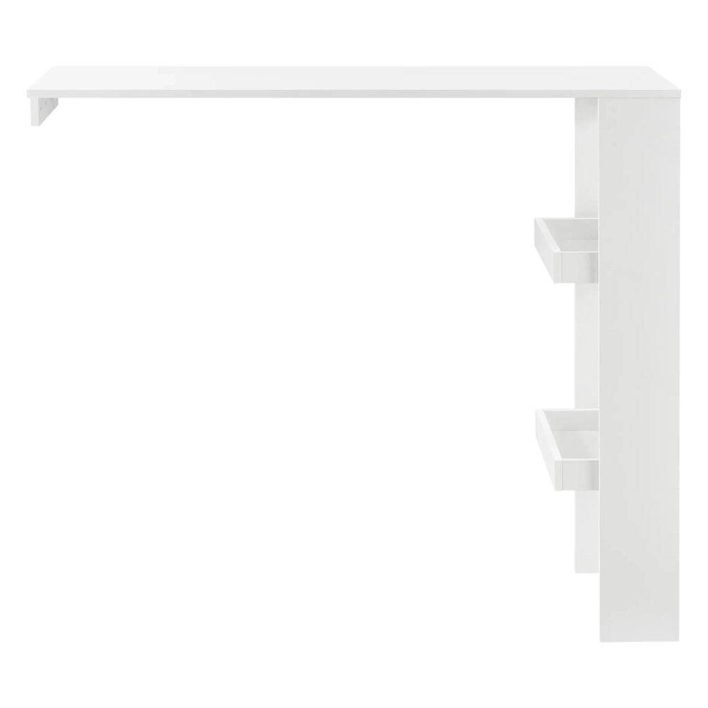 Elegante tavolo da bar bistrot 120 cm bianco 03_0006215
