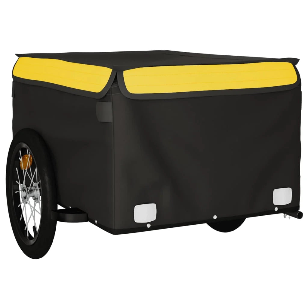 Rimorchio per trasporto biciclette 45 kg ferro giallo 02_0044146