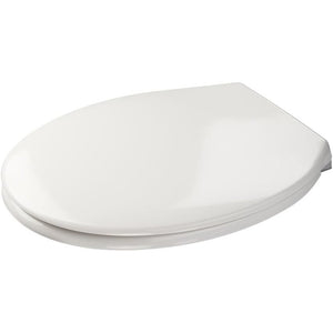 Croydex - sedile wc morgan, a chiusura rallentata, colore bianco