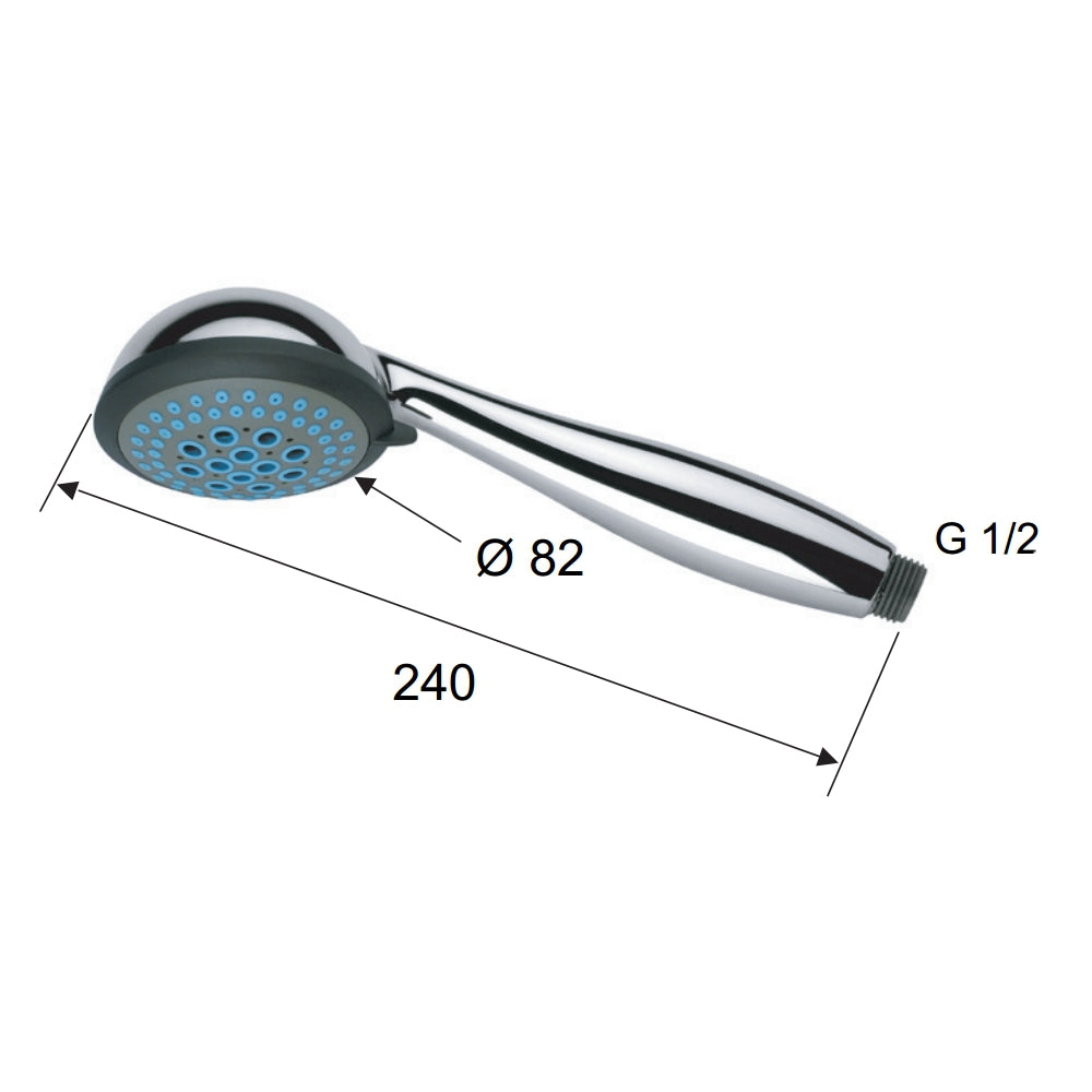 Doccetta autopulente a 3 funzioni