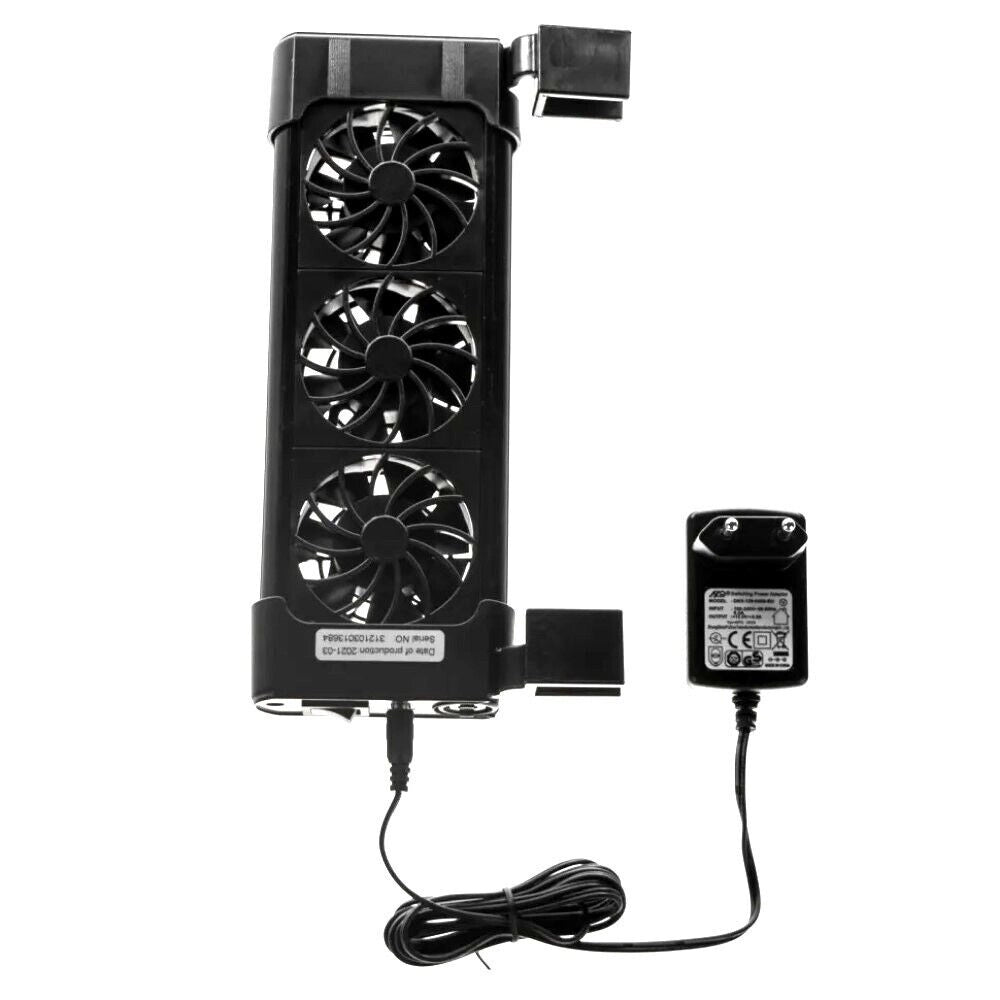 Tripla Ventola di raffreddamento per acquario 3 ventole 12V 50MM FS-603