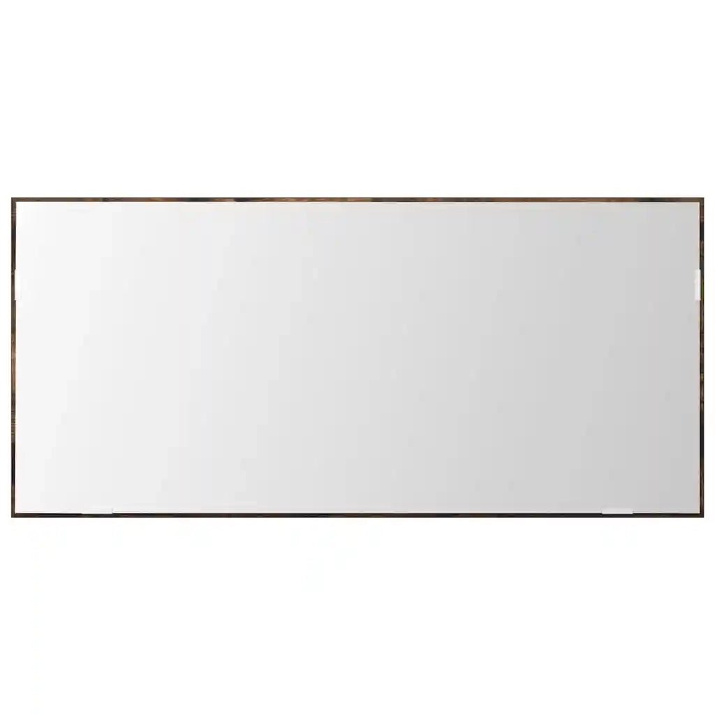 Specchio Marrone 80 x 37 cm Vetro e Legno Ingegnerizzato 863303