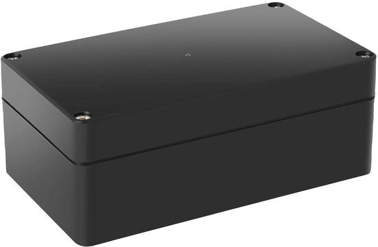 Cassa di distribuzione esterna e impermeabile in ABS con dimensioni 157 x 90 x 60 mm, classe IP67