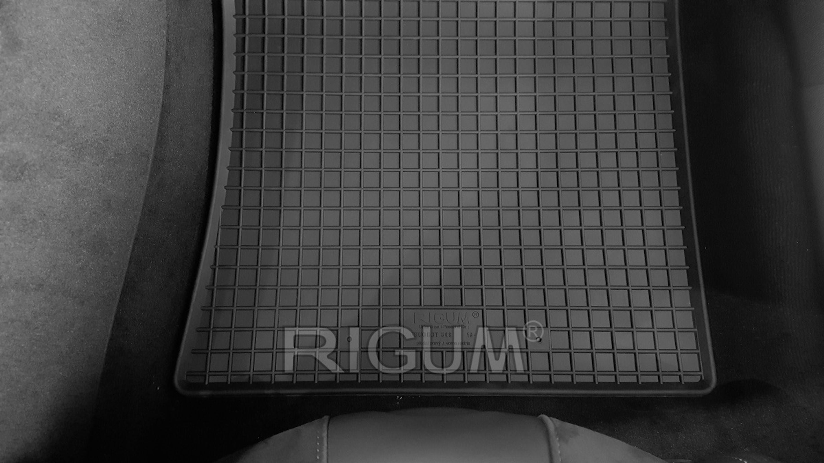RIGUM904758 ,Tappeti auto in Gomma  Peugeot 508 II FastBack dal 09/2018-, 508 II Station Wagon dal 06/2019-  modelli PHE