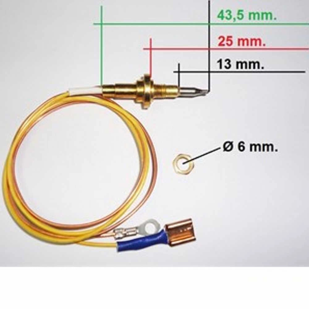 TERMOCOPPIA SICUREZZA GAS TRIPLA CORONA PIANI COTTURA SMEG - FRANKE ARISTON - UNIVERSALE