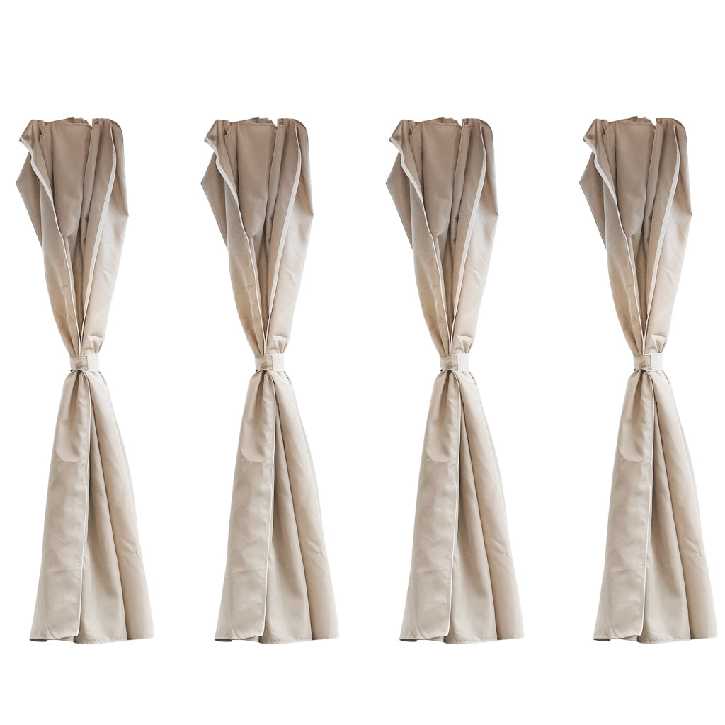 SET 4PZ RICAMBIO TELI LATERALI M.2.6X2H COLORE BEI