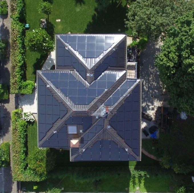Moduli fotovoltaico impianto 3 kw monocristallino potenza 410w silver pezzi 8