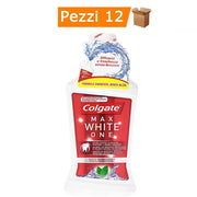 Multipack da 12 colluttori colgate max white one menta sensazionale - confezioni da 500 ml