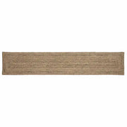 Tappeti per area Naturale e Nero 60 x 400 cm Juta