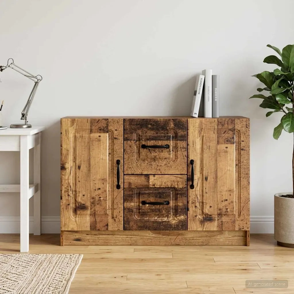 Credenza Legno antico 89 x 34,5 x 57 cm Legno ingegnerizzato 895813