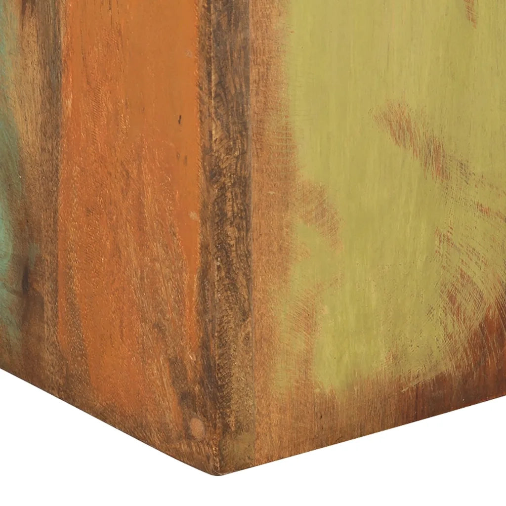 Supporti per Piante 2 pz in Legno Massello di Recupero 320806