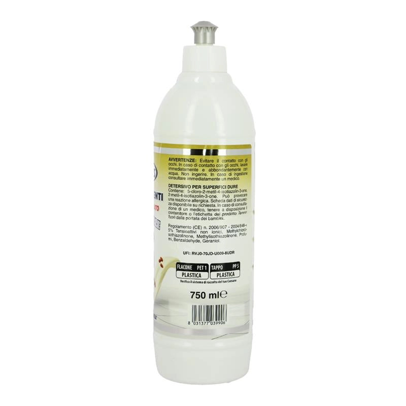 MAURY'S LAVAPAVIMENTI SUPERPROFUMATO SQUEEZABLE 750ML, SET 12 PZ  MANDORLA