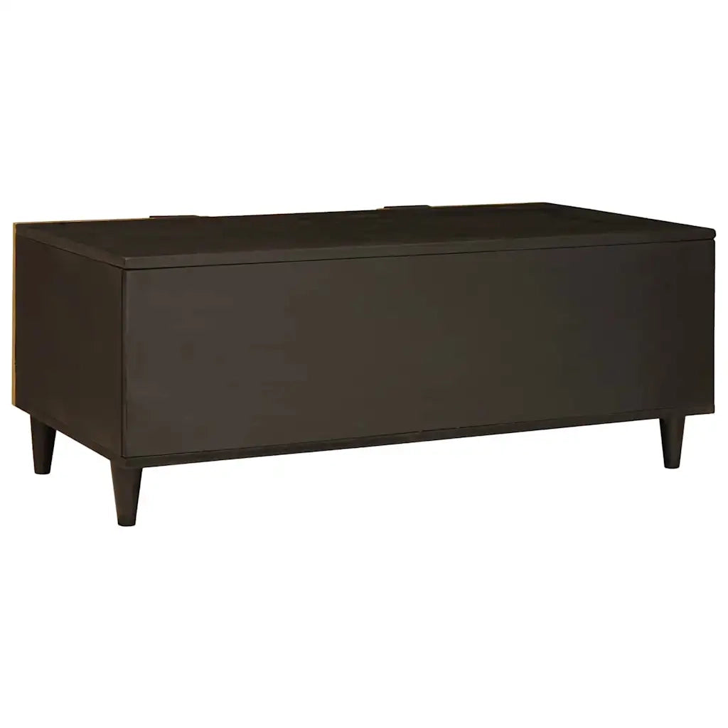 Tavolino da salotto Nero e Oro 100 x 54 x 40 cm 4017840