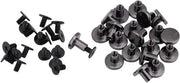 Kit di attrezzi per riparazioni - Set di chiavi inglese - Duraturo - Nero e Rosso - Con testa magnetica - Per tutte le riparazioni - 25 pezzi.
