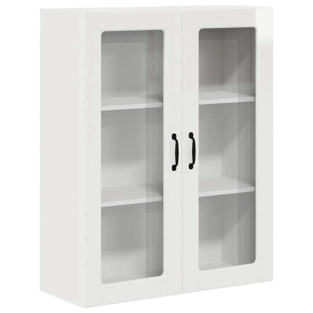 Mobile da cucina con lo scaffale-Armadio da cucina Bianco Lucido 80 x 31 x 100 cm 467980