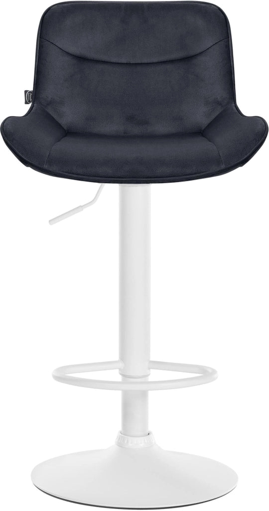 Barhocker Vonore Samt weiЯ