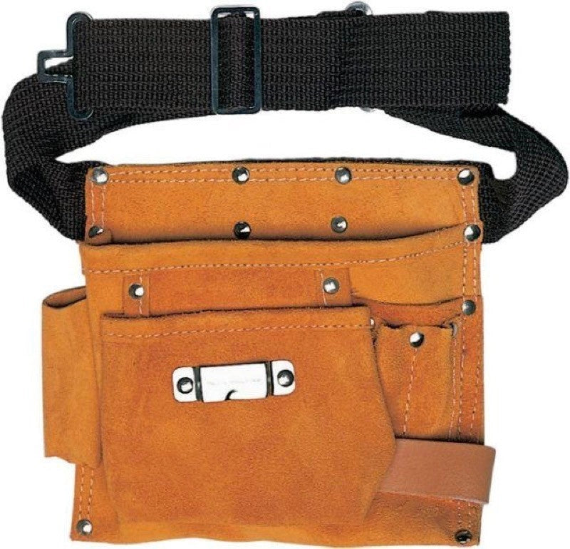 BORSA PER CARPENTIERE IN CROSTA CON CINGHIA REGOLABILE MAURER ANTINFORTUNISTICA