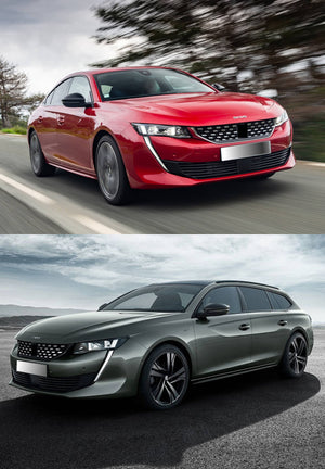 RIGUM904758 ,Tappeti auto in Gomma  Peugeot 508 II FastBack dal 09/2018-, 508 II Station Wagon dal 06/2019-  modelli PHE