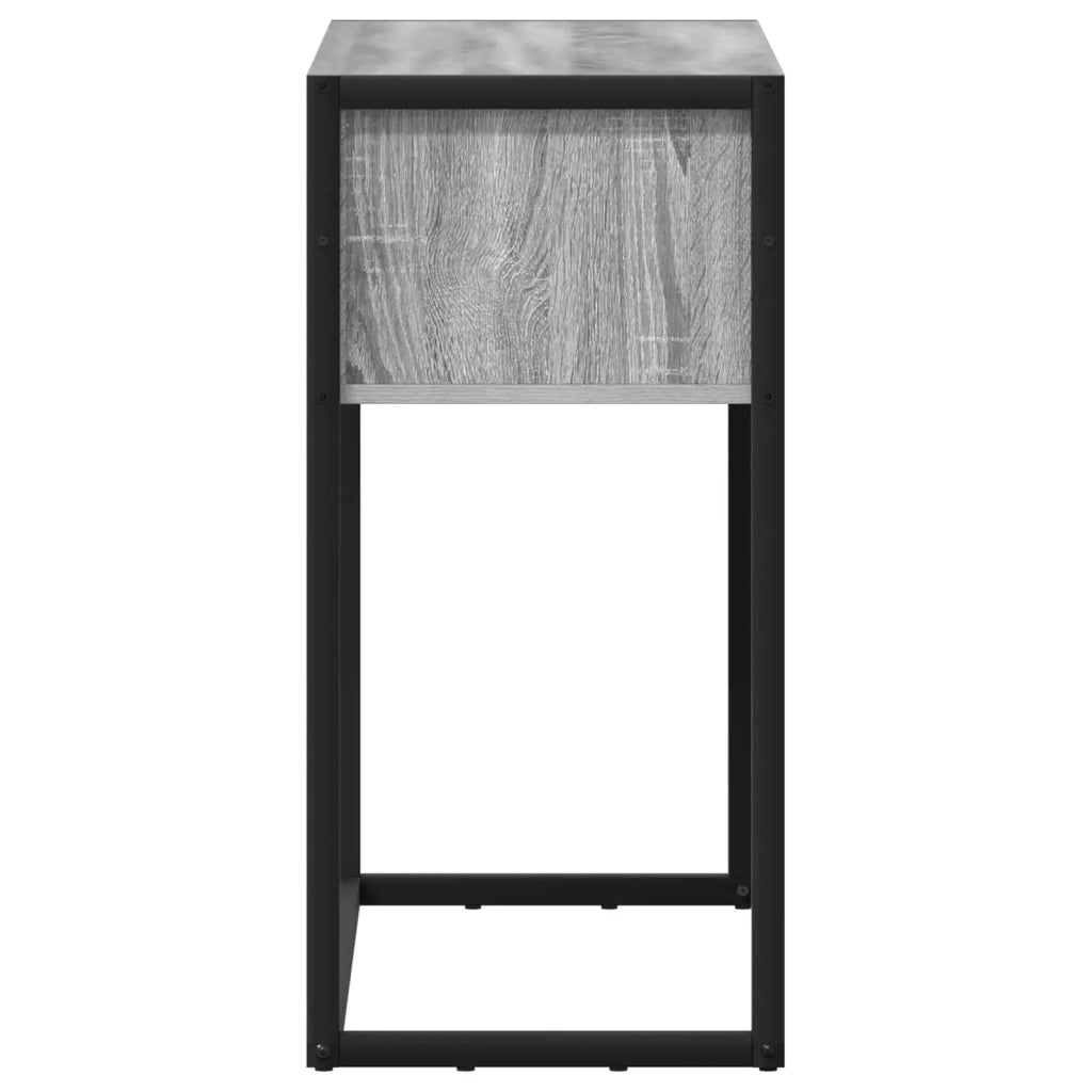 Tavolino Grigio Sonoma 100 x 36 x 75 cm Legno ingegnerizzato 886699