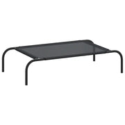 Cuccia per Cani Rialzata Nera S in Textilene cod mxl 42674