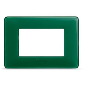 Placca Bticino Matix 3 moduli smeraldo AM4803CVS