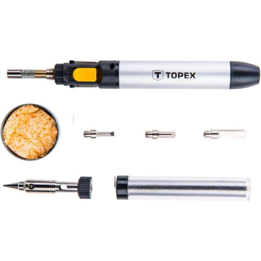 Topex 44e108 micro bruciatore 12 12 ml assortimento di punte s ds