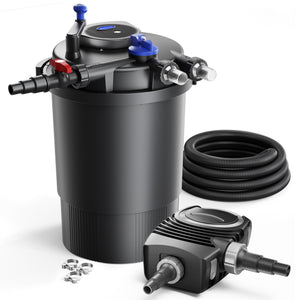 CPF-30000 SET 60000l 55W UVC NEO6000 Pompe Tubo Set per Laghetti