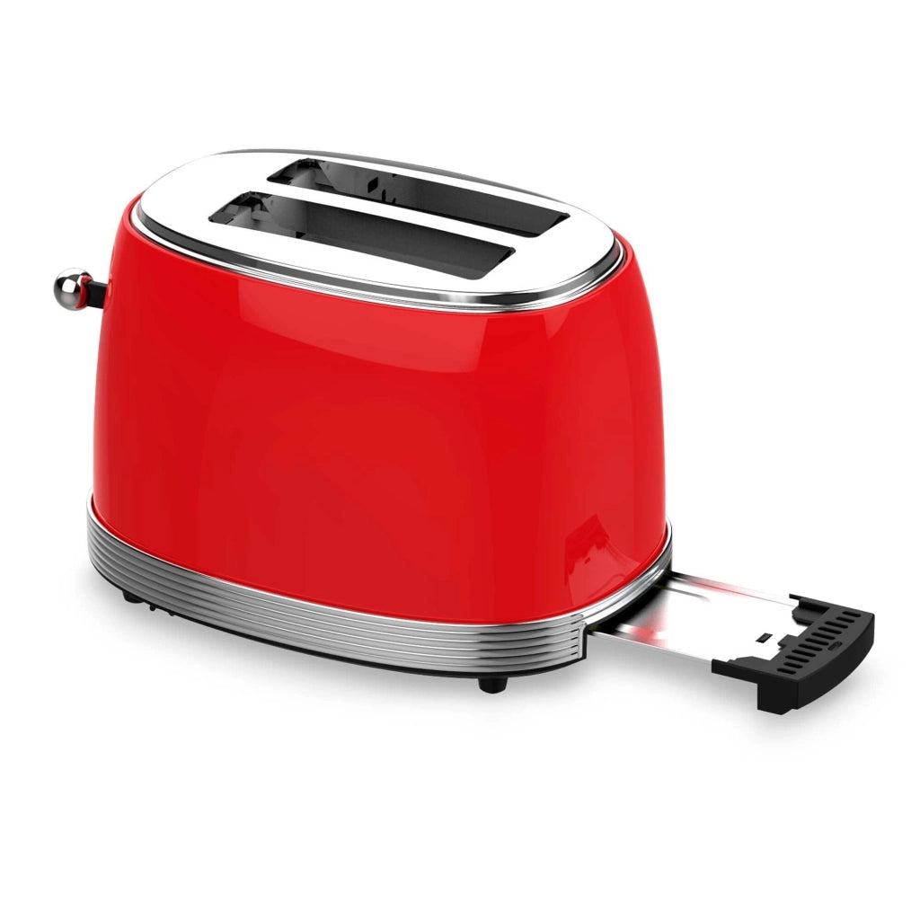 Tostapane 2 fette 850W con 6 livelli di tostatura, funzioni scongelamento e riscaldamento, vassoio briciole - Sogo