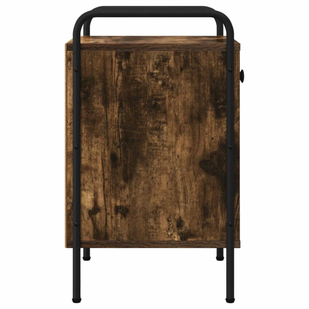Armadio da Notte Rovere Fumo 35 x 36,5 x 61 cm 8007651