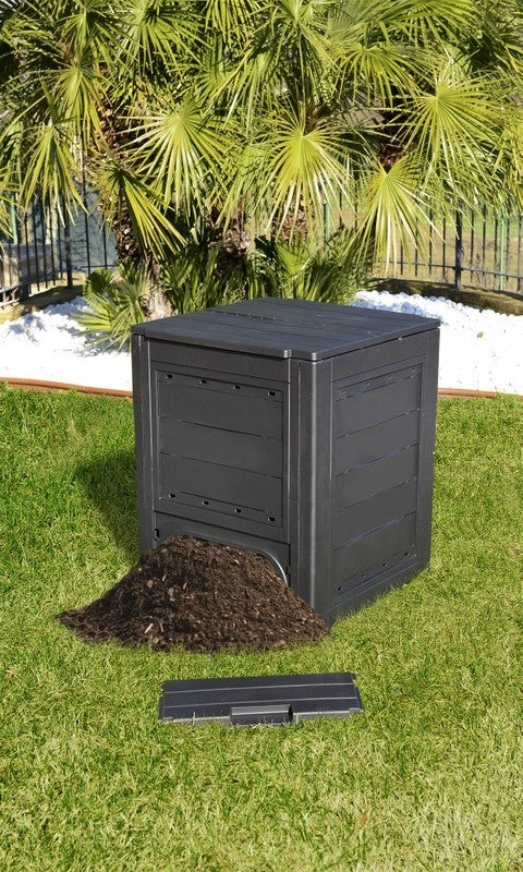 COMPOSTIERA PER RIFIUTI ORGANICI 260 LT COMPOSTAGGIO GIARDINO