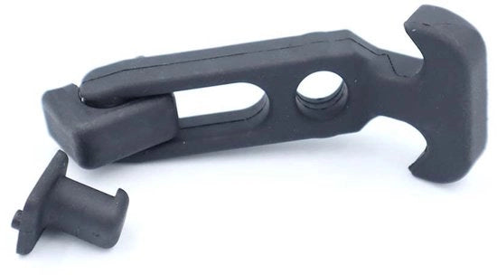Manubrio per auto/truck/RV - 2 pezzi - Materiale: gomma - Resistente allo scuotimento - Flexibile - Duraturo