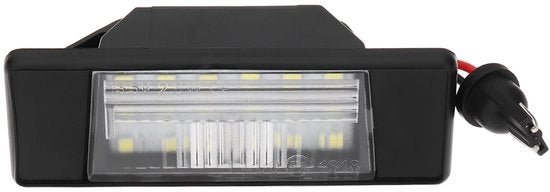 Luce posteriore auto - Compatibile con Micra/Primera/Qashqai - Realizzato con ABS-plastica duratura - Facile da installare - Progetto plug-and-play - Lunga durata - Luce targhe automobilistiche
