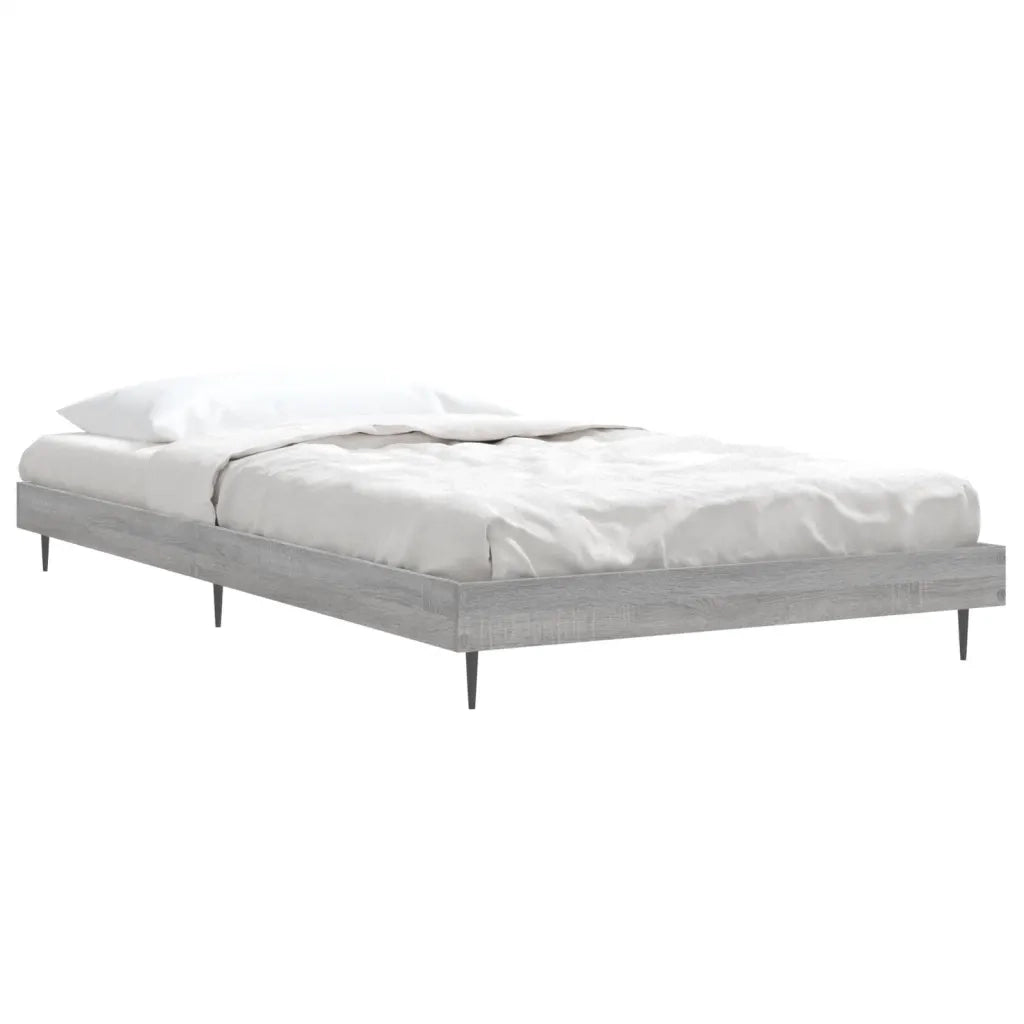 Giroletto Grigio Sonoma 90x190 cm in Legno Multistrato 832307