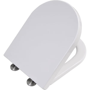 Sedile copriwater con ammortizzatore e funzione di sgancio rapid