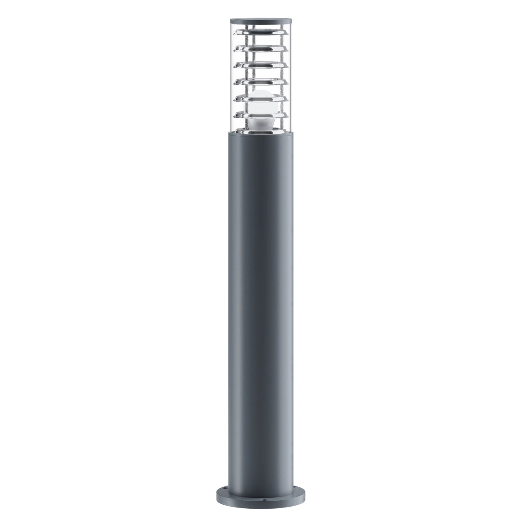 Maytoni Lampada da terra moderna Bronx 1 luce E27 IP54 grigio alluminio