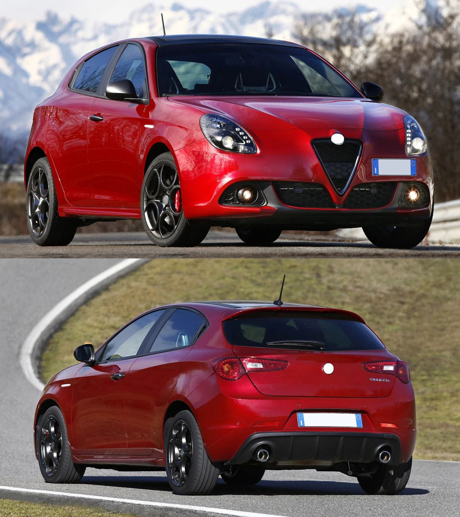 COLOR0000019B , BLU , Alfa Romeo Giulietta dal 2010-2013 , Giulietta dal 2013- , Fissaggi utilizzabili solo per modelli