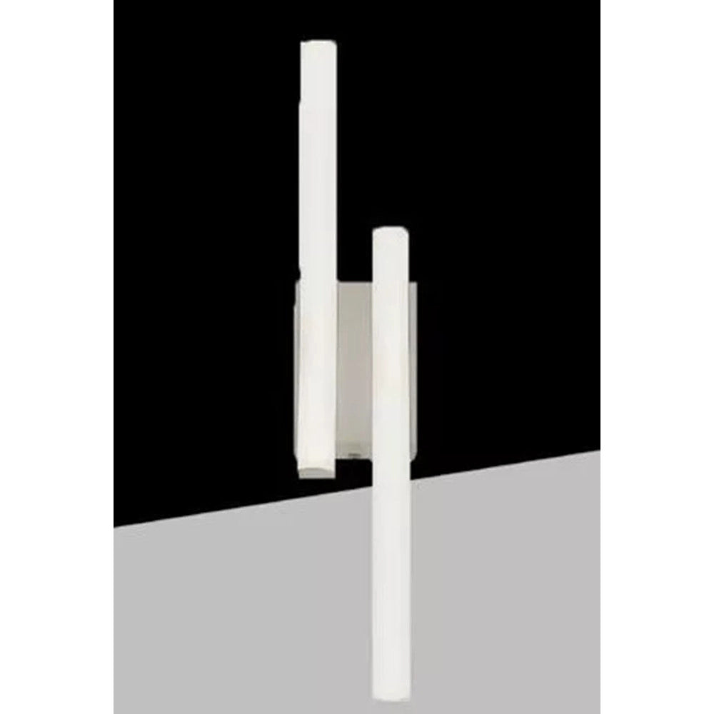 Trade Shop - Applique Lampada Da Parete A Led 10w 800lm Cct Ip20 Design Onda Moderno Bianco E26-3c -