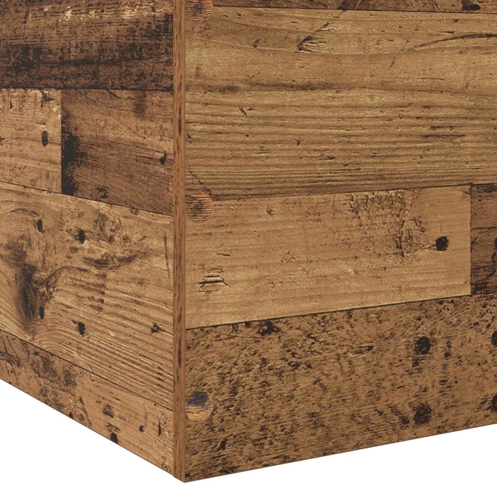 Struttura letto a pavimento Legno antico 80 x 200 cm 3429544
