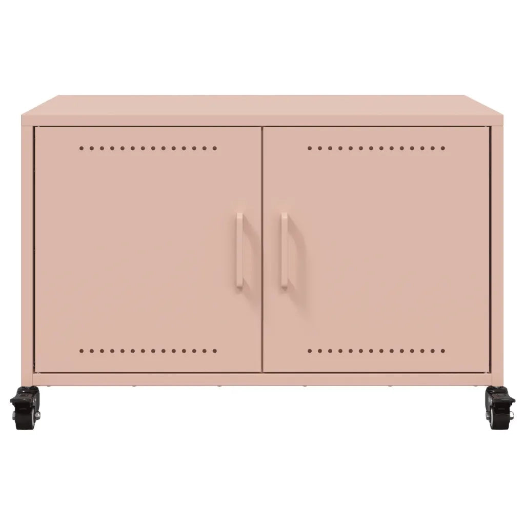 Mobile TV Rosa 68x39x43,5 cm in Acciaio