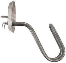 Resistenza per scaldacqua ricurv a flangia x 10 lt 1200w