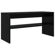 Mobile TV rettangolare moderno 80 x 30 x 40 cm pratico contenitore stile contemporaneo legno di rovere nero ingegnerizzato 02_0058370