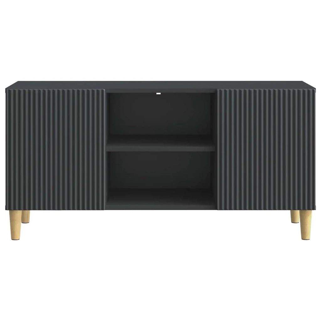 Mobile TV Nero 102 x 34,5 x 50 cm Legno ingegnerizzato 894696
