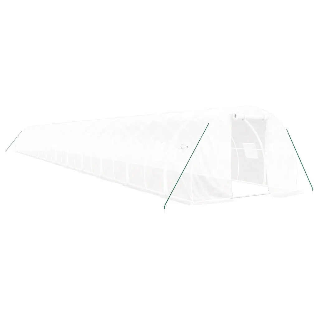 Serra con Telaio in Acciaio Bianco 72 mÂ² 24x3x2 mcod mxl 124691