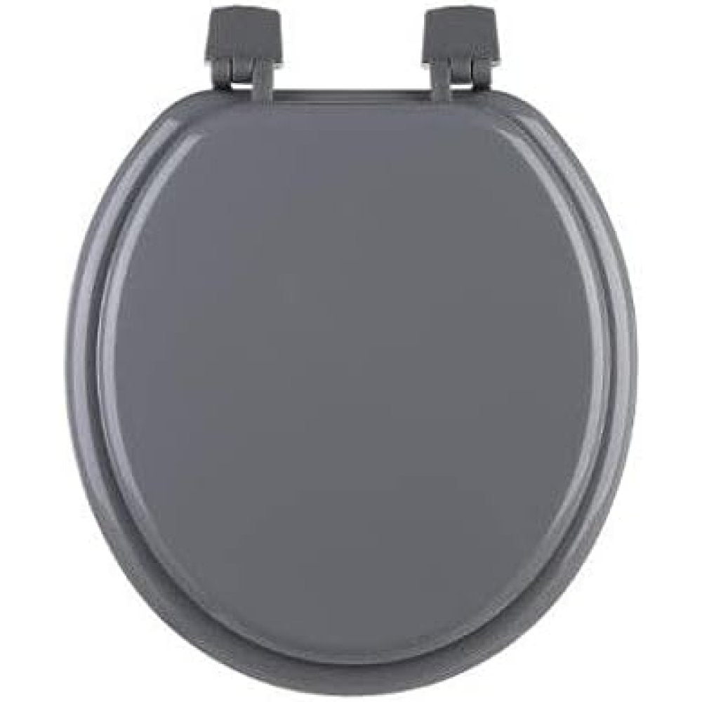 Jja 105679 - sedile copri wc in legno mdf, colore: grigio