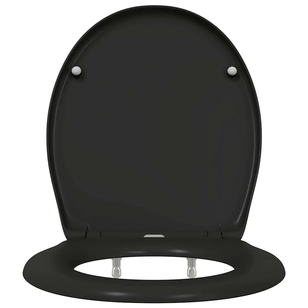Sedile del WC Nero 47 x 37 x 4 cm Duroplast CFW7417667
