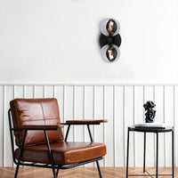 Lampada Da Parete APP1162-2W Black