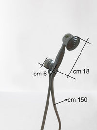 Kit doccia con supporto e presa acqua vintage completo